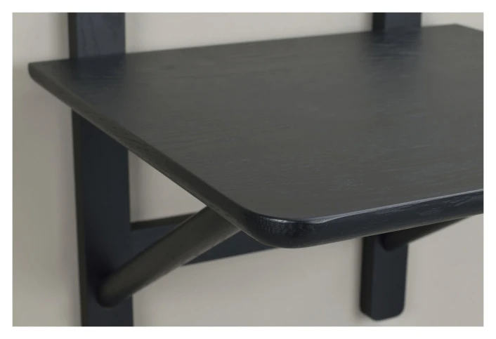 Camrose Nattbord, Sort/eik - Bilde 3