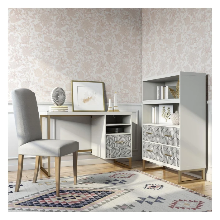 Scarlett Hylle M. Skuffer - Hvit 3 Scarlett Hylle M. Skuffer - Hvit - Bilde 3