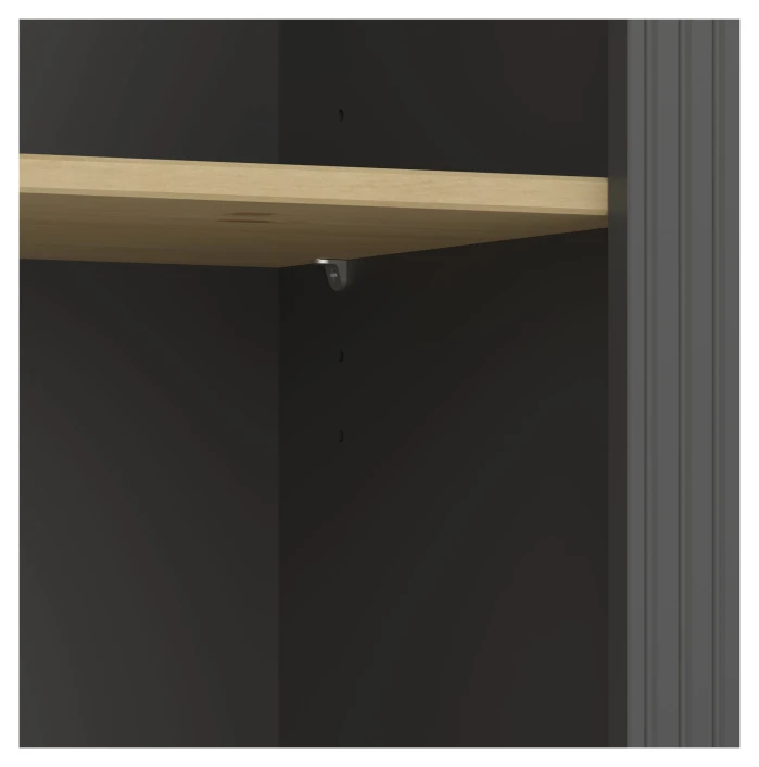 Nola Bokreol Med 4 Hyller, Sort 4 Nola Bokreol Med 4 Hyller, Sort - Bilde 4