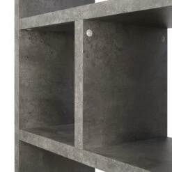 Temahome - Berlin Reol - Grå -UNOLIVING Butikk temahome berlin reol graa betonlook reoler TE00506 6 0ccc