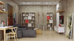 Temahome - Berlin Reol - Hvit - 198x70 9 Temahome - Berlin Reol - Hvit - 198x70 -UNOLIVING Butikk temahome berlin reol hvid 70x198 reoler TE00359 4 aee2