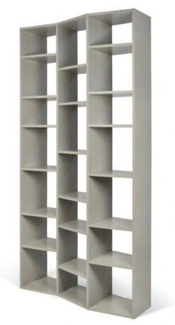 Temahome - Valsa Reol - Grå - 224x110 -UNOLIVING Butikk temahome valsa reol graa 21 rum reoler TE00162 4 bd92