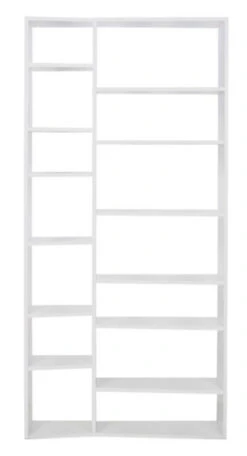 Temahome - Valsa Reol - Hvit - 224x108