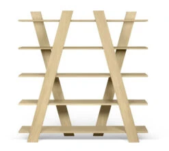 Temahome - Wind Reol - Eikefiner -UNOLIVING Butikk temahome wind reol egefiner reoler TE00520 3 0d88