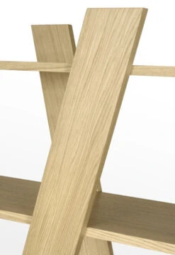 Temahome - Wind Reol - Eikefiner -UNOLIVING Butikk temahome wind reol egefiner reoler TE00520 5 0205