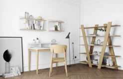 Temahome - Wind Reol - Eikefiner -UNOLIVING Butikk temahome wind reol egefiner reoler TE00520 8 4362