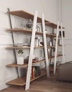 Temahome - Wind Veggreol -UNOLIVING Butikk temahome wind vaegreol hvid egefiner vaegreoler TE00083 3 db51