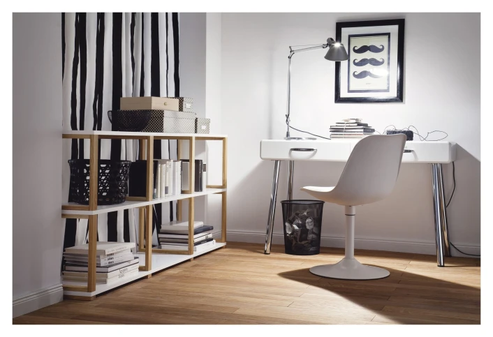 TENZO - Art Reol 3x2, Hvit, Eik 2 TENZO - Art Reol 3x2, Hvit, Eik - Bilde 2