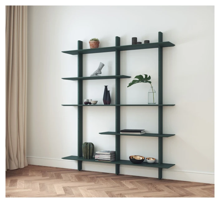 TENZO - Bridge Reolsystem 3/5 190X162, Grønn 4 TENZO - Bridge Reolsystem 3/5 190X162, Grønn - Bilde 4