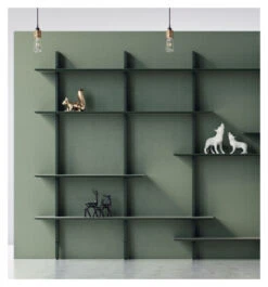 TENZO - Bridge Reolsystem 3/5 190X162, Grønn 9 TENZO - Bridge Reolsystem 3/5 190X162, Grønn -UNOLIVING Butikk tenzo bridge reolsystem 190x162 groen reolsystem TZ00245 4 8b39