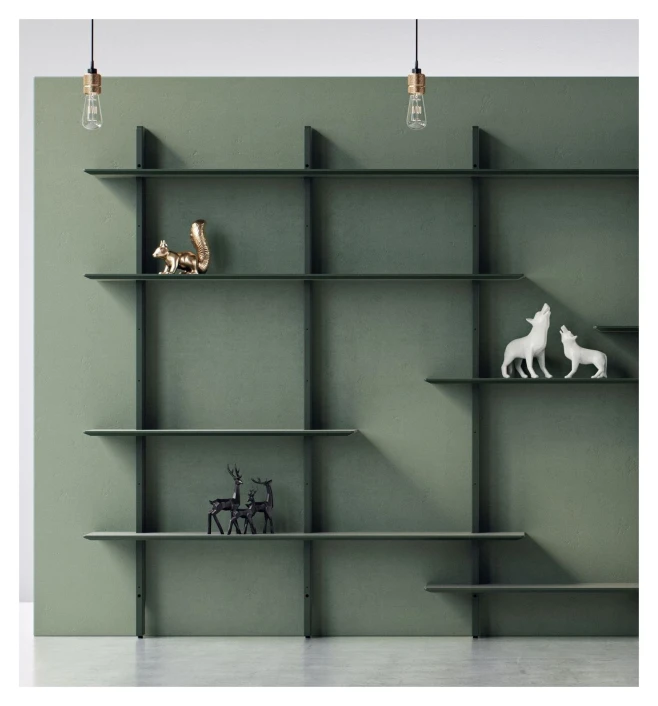 TENZO - Bridge Reolsystem 3/5 190X162, Grønn 5 TENZO - Bridge Reolsystem 3/5 190X162, Grønn - Bilde 5