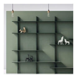 TENZO - Bridge Reolsystem 3/5 190X162, Svart -UNOLIVING Butikk tenzo bridge reolsystem 190x162 sort reolsystem TZ00244 3 7d2a