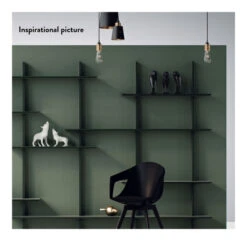 TENZO - Bridge Reolsystem 4/5 190X224, Grønn -UNOLIVING Butikk tenzo bridge reolsystem 190x224 groen reolsystem TZ00249 3 f0e5