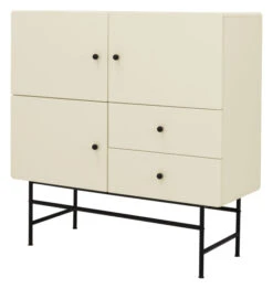 COCKTAIL Skap - Cream -UNOLIVING Butikk tenzo cocktail skab cream skab TZ00682 3 9a3d