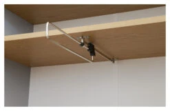 TENZO - Dot Garderobeskap, Eik, Grå -UNOLIVING Butikk tenzo dot garderobeskab eg graa garderobeskabe TZ00333 6 6a11