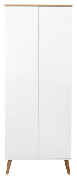 TENZO - Dot Garderobeskap, Eik, Hvit