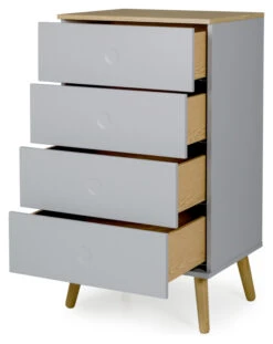 Dot Kommode 55x43 - Grå/eik -UNOLIVING Butikk tenzo dot kommode 55x43 graaeg TZ00742 5 0d2f