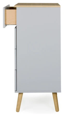 Dot Kommode 55x43 - Grå/eik -UNOLIVING Butikk tenzo dot kommode 55x43 graaeg TZ00742 6 6840