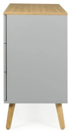 Dot Kommode 90x43 - Grå/eik -UNOLIVING Butikk tenzo dot kommode 90x43 graaeg TZ00739 3 bb30