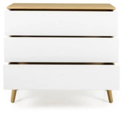 Dot Kommode 90x43 - Hvit/eik -UNOLIVING Butikk tenzo dot kommode 90x43 hvideg TZ00738 4 e2a9