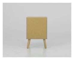 DOT Nattbord - Eik/Grå -UNOLIVING Butikk tenzo dot sengebord eggraa sengebord TZ00706 7 950d