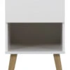 DOT Nattbord - Eik/Hvit