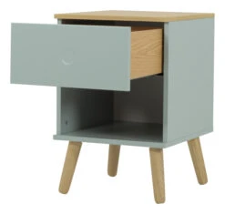 DOT Nattbord - Eik/Sage -UNOLIVING Butikk tenzo dot sengebord egsage sengebord TZ00707 5 4795