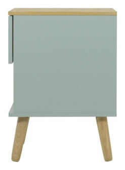 DOT Nattbord - Eik/Sage -UNOLIVING Butikk tenzo dot sengebord egsage sengebord TZ00707 9 d097