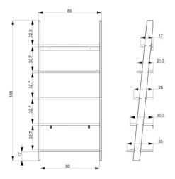 TENZO - Strada Stigereol B:85, Eik -UNOLIVING Butikk tenzo strada stigereol b85 eg stigereol TZ00374 19 3f00
