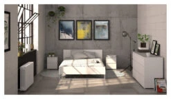 Nova Sengebord - Hvit -UNOLIVING Butikk tvilum nova sengebord hvid sengebord TV04518 2 7262