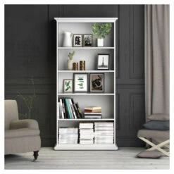 Paris Reol -UNOLIVING Butikk tvilum paris bogreol hvid bogreol TV01941 2 c1b2