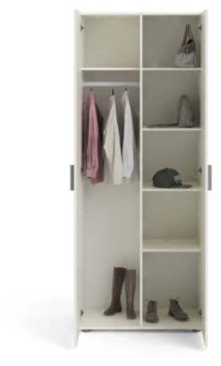 Pepe Garderobeskap M. 2 Dører - Ask -UNOLIVING Butikk tvilum pepe garderobeskab m 2 laager ask TV05349 3 3271