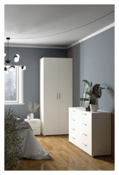 Pepe Garderobeskap M. 2 Dører - Ask -UNOLIVING Butikk tvilum pepe garderobeskab m 2 laager ask TV05349 7 dfb6