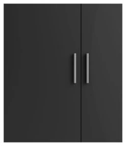 Pepe Garderobeskap M. 2 Dører - Sort -UNOLIVING Butikk tvilum pepe garderobeskab m 2 laager sort TV05352 5 512d