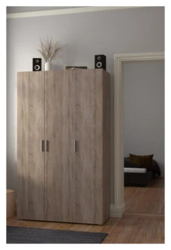 Pepe Garderobeskap M. 3 Dører - Trøffel -UNOLIVING Butikk tvilum pepe garderobeskab m 3 laager troeffel TV05347 2 bc6f