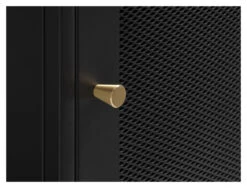 Malibu Reol H135 - Svart -UNOLIVING Butikk unique furnitures malibu reol h135 sort UF00313 7 e52e