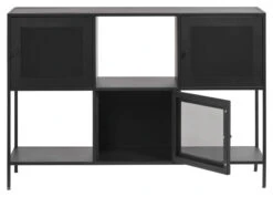 Malibu Skap B120 - Svart -UNOLIVING Butikk unique furnitures malibu skab b120 sort UF00312 4 f565