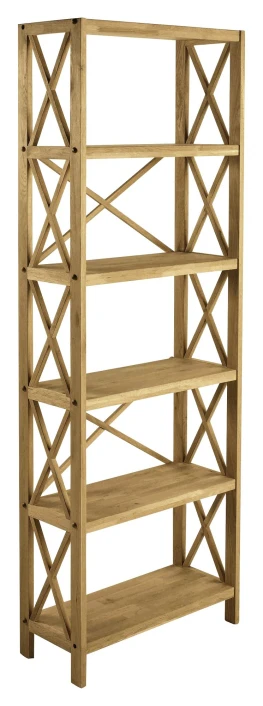 X-Shelf Reol M. 6 Hyller, H198 - Oljet Eik 1 X-Shelf Reol M. 6 Hyller, H198 - Oljet Eik