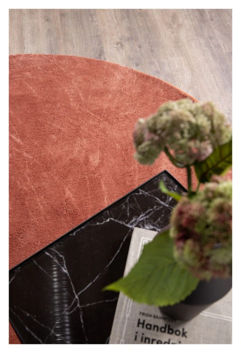 Dipp Sengebord - Sort Glasstopp, 40x40 - Bilde 2