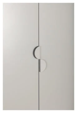 Piring Garderobeskap - Lysegrå -UNOLIVING Butikk venture design piring garderobeskab lysegraa VD02071 4 247f