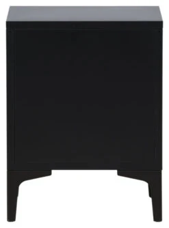 Piring Nattbord - Sort 7 Piring Nattbord - Sort -UNOLIVING Butikk venture design piring sengebord sort VD02064 3 0267