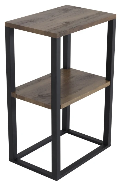 Rise Sengebord - Vintagebrun Recycled Papirtopp