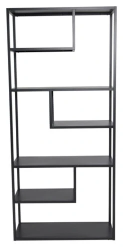 Staal, Reol, Sort Metall