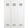 VTwonen Locker Garderobeskap M/3 Låger - Hvit