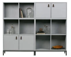 VTwonen Lower Modulreol M/4 Rom - Grå -UNOLIVING Butikk vtwonen lower modulreol m4 rum graa reoler EE01022 6 92a8