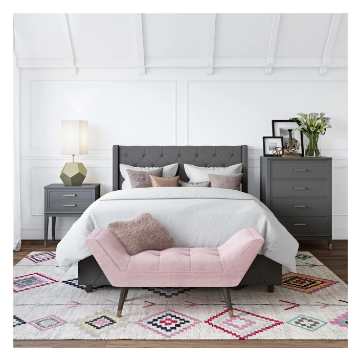 Westerleigh Kommode M. 4 Skuffer - Grafittgrå 4 Westerleigh Kommode M. 4 Skuffer - Grafittgrå - Bilde 4