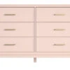 Westerleigh Kommode M. 6 Skuffer - Rosa