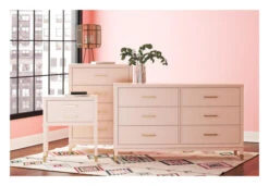 Westerleigh Kommode M. 6 Skuffer - Rosa -UNOLIVING Butikk westerleigh kommode m 6 skuffer lyseroed kommode NT01381 5 a21a