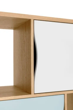 Woodman - Avon Reol H191 - Blå -UNOLIVING Butikk woodman avon reol h191 blaa reoler WM00194 5 3255