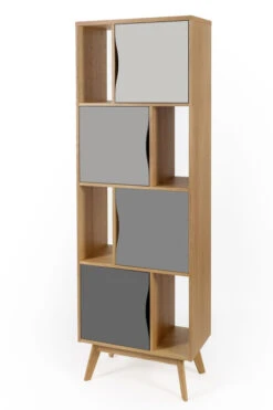 Woodman - Avon Standard Reol - Grå Nuancer -UNOLIVING Butikk woodman avon standard reol graa nuancer reoler WM00180 3 d9a6